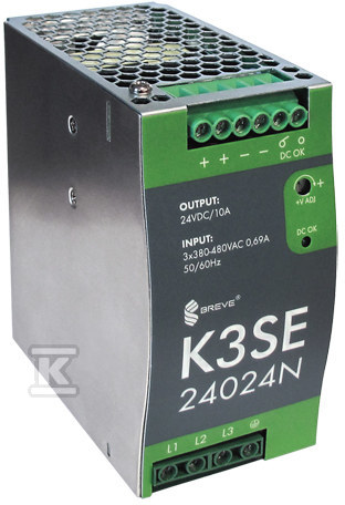 Zasilacz impulsowy K3SE 24024 3x400/ - 17000-1013